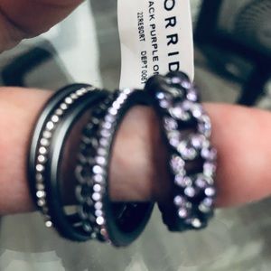 TORRID RING P-OMBRÉ SET OF 5